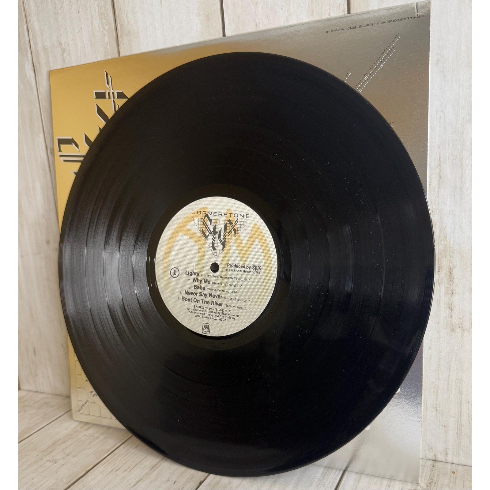 Styx 1979 Cornerstone Vinyl Album