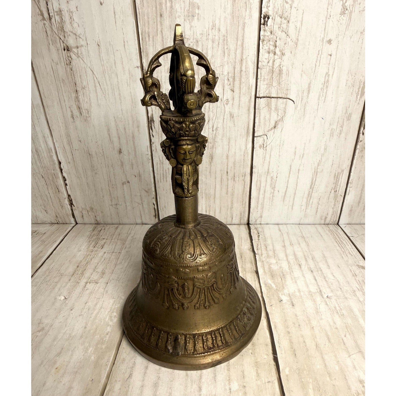 Brass Buddhist Temple Meditation Bell
