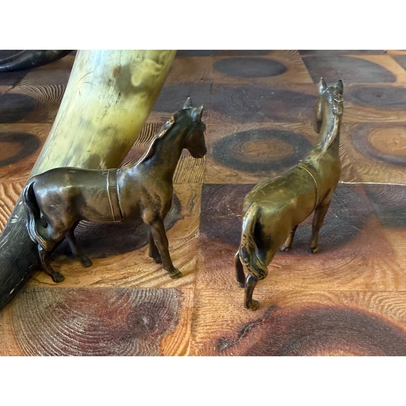 Pair of Jennings Brother Horse Figurines