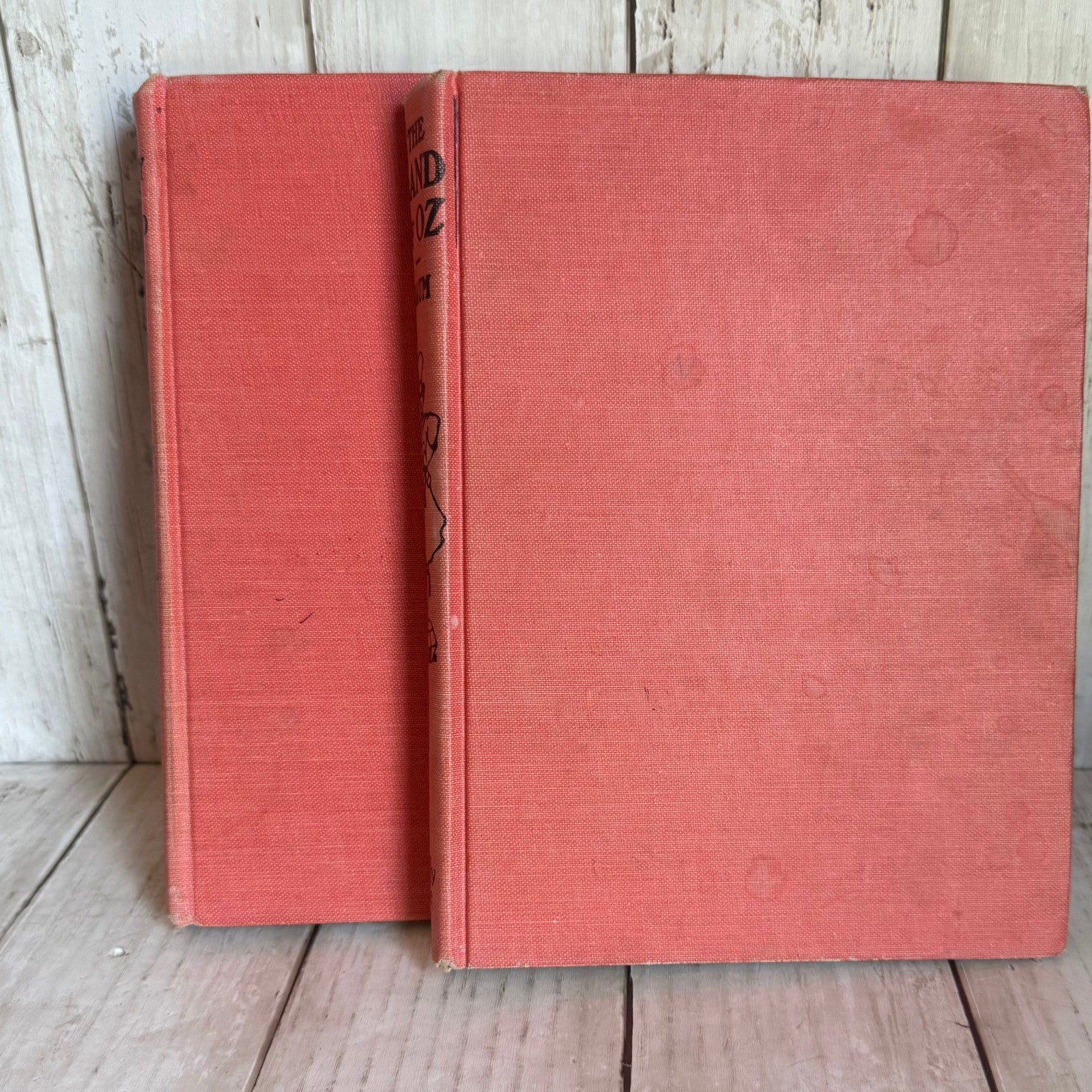 2 Wizard in Oz Books by L. Frank Baum