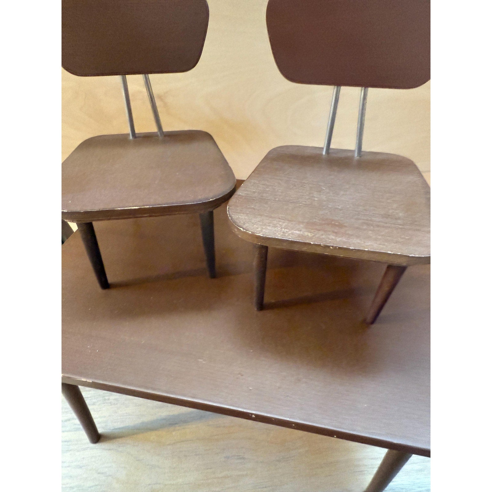 Rare MCM Red Robin Doll Furniture