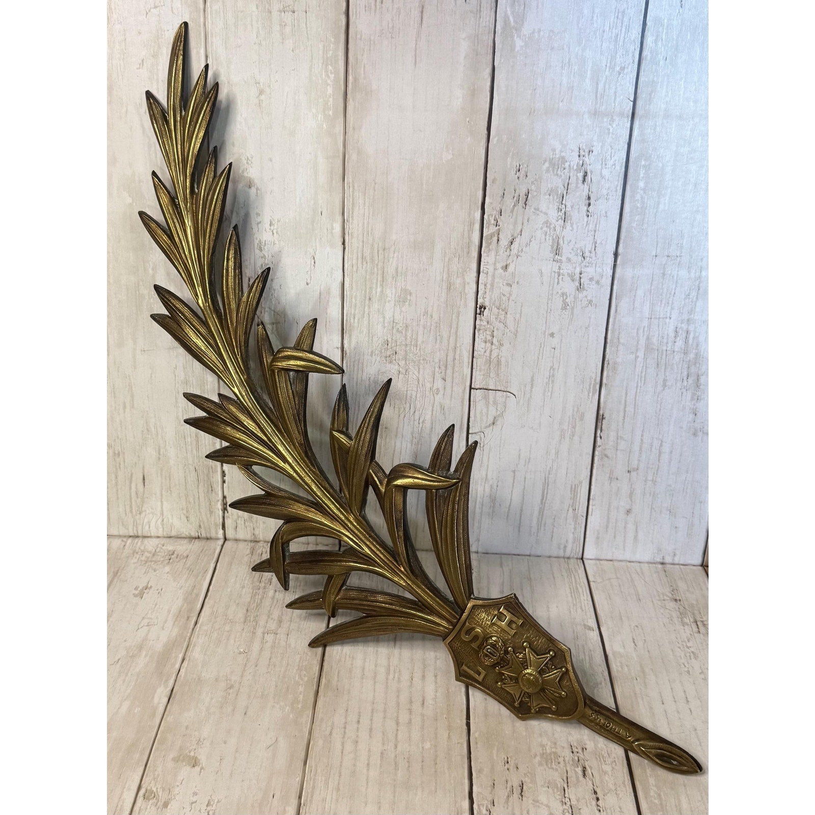 French Bronze Plaque Signed A. Thomas