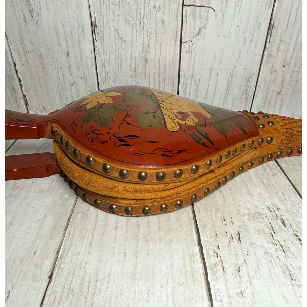 Vintage Hand-painted Fireplace Bellows
