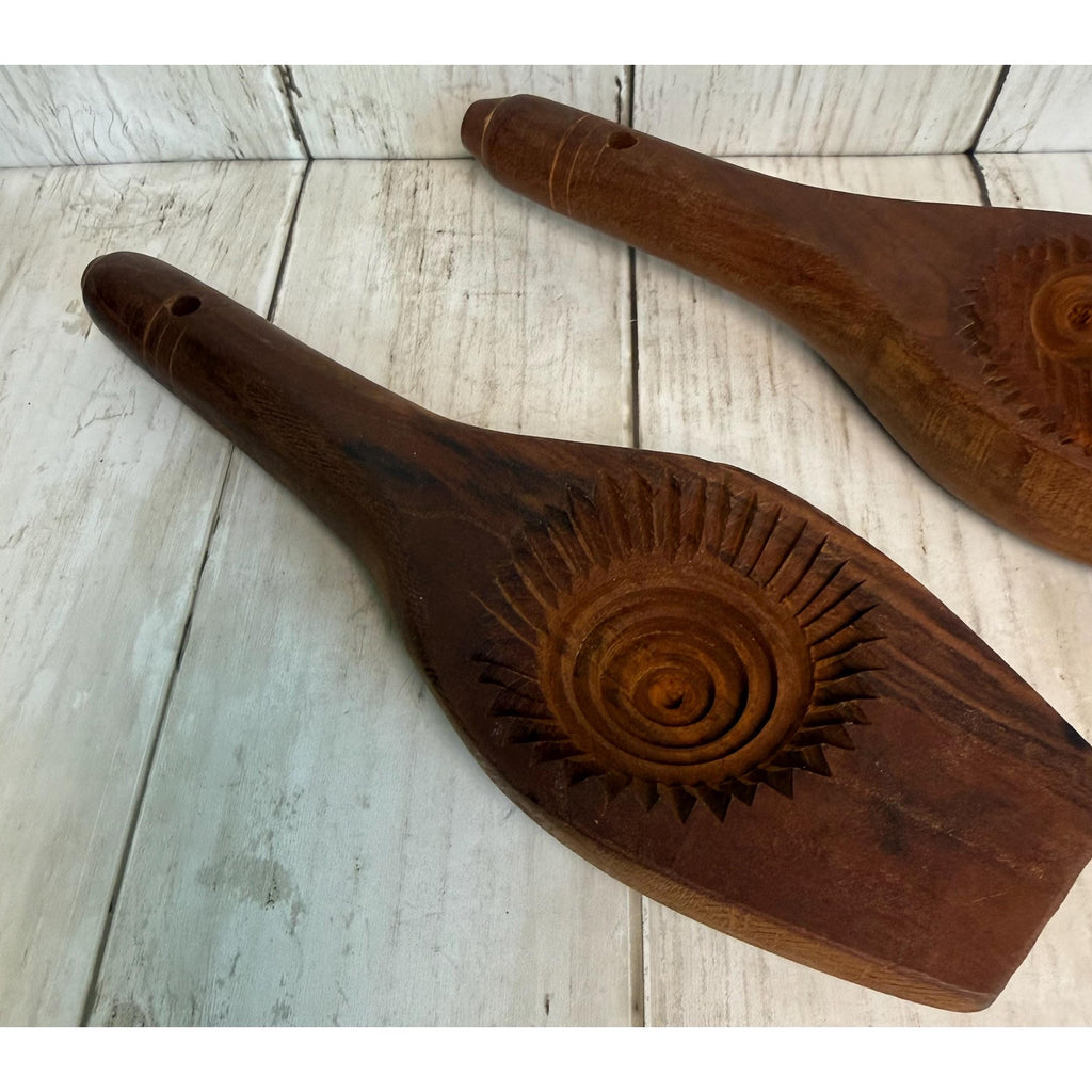 Pair of Ma’amoul Wooden Molds