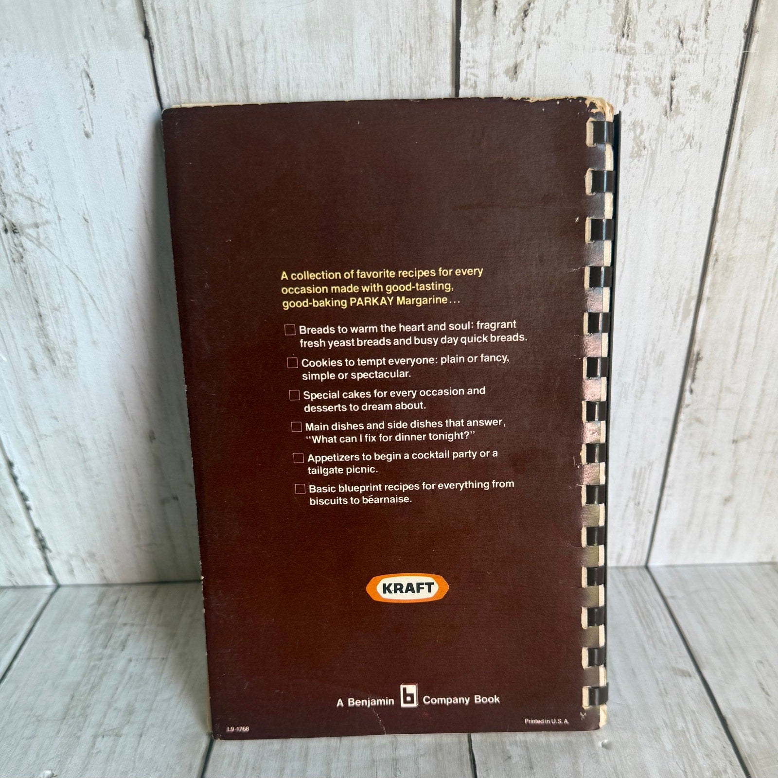 The Parkay Margarine Cookbook From Kraft