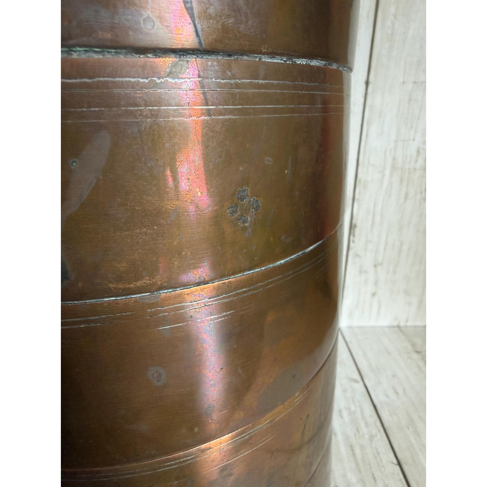 Copper 5 Tier Tiffin