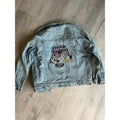 Vintage Kids Embroidered Loonie Tunes Denim Jacket XL