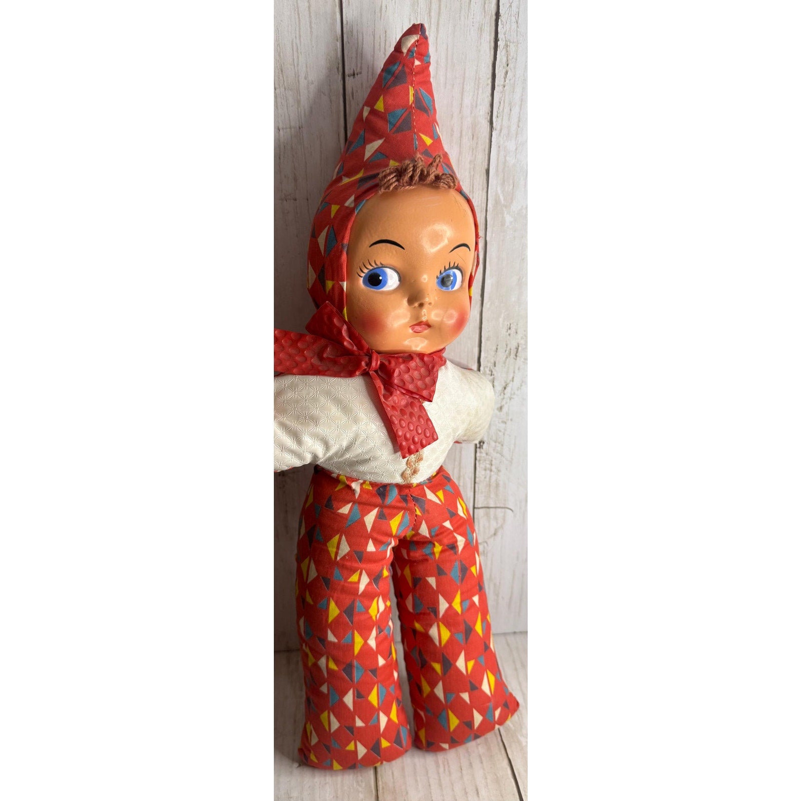 1940s Carnival Doll - See Crack on Face