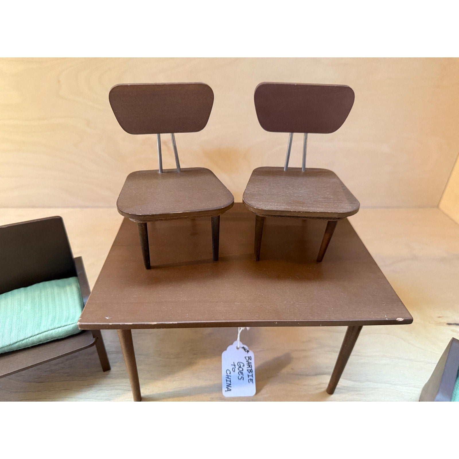 Rare MCM Red Robin Doll Furniture