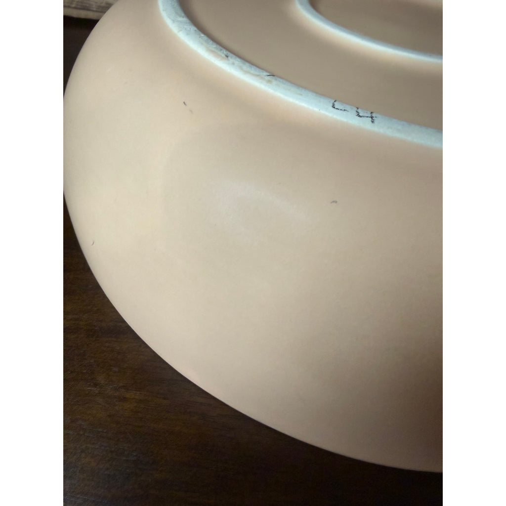 Peach Southwestern Ceramic Serving Bowl by Treasure Craft